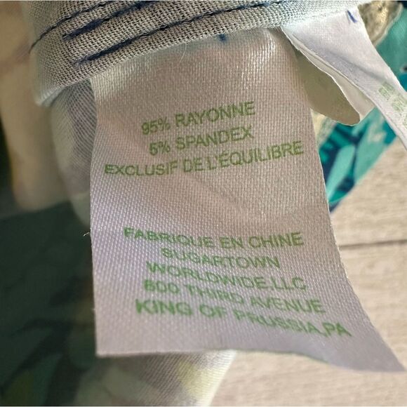 Lilly Pulitzer Kelby Stretch Shift Dress Midnight Cove Size 00 - Picture 9 of 13